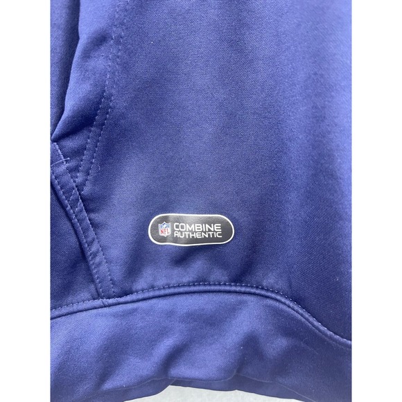New Era Dallas Cowboys Hoodie Men's XL Blue Combine Authentic NFL Football - Picture 4 of 9